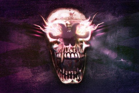 Wallpaper – Skull – Freaking Out